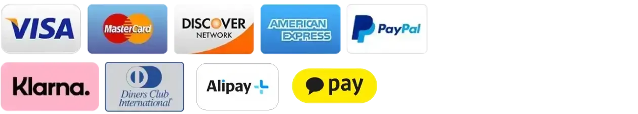 Metodi di pagamento accettati